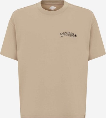 DICKIESMajica 'Decartuville' - bež boja: prednji dio