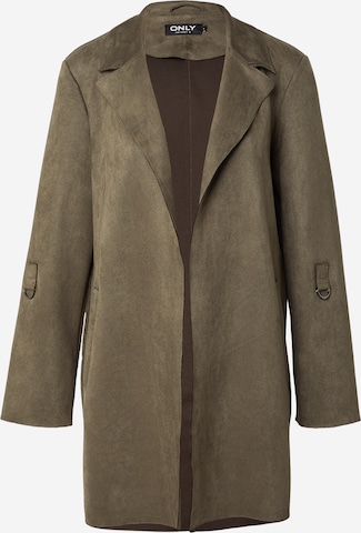 Manteau mi-saison 'ONLJOLINE' ONLY en vert : devant