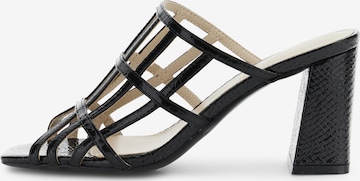 Sandalo di CAFè NOIR in nero: frontale