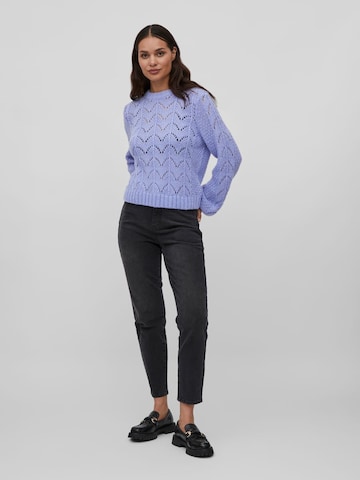 VILA Sweater 'SULTAN' in Purple