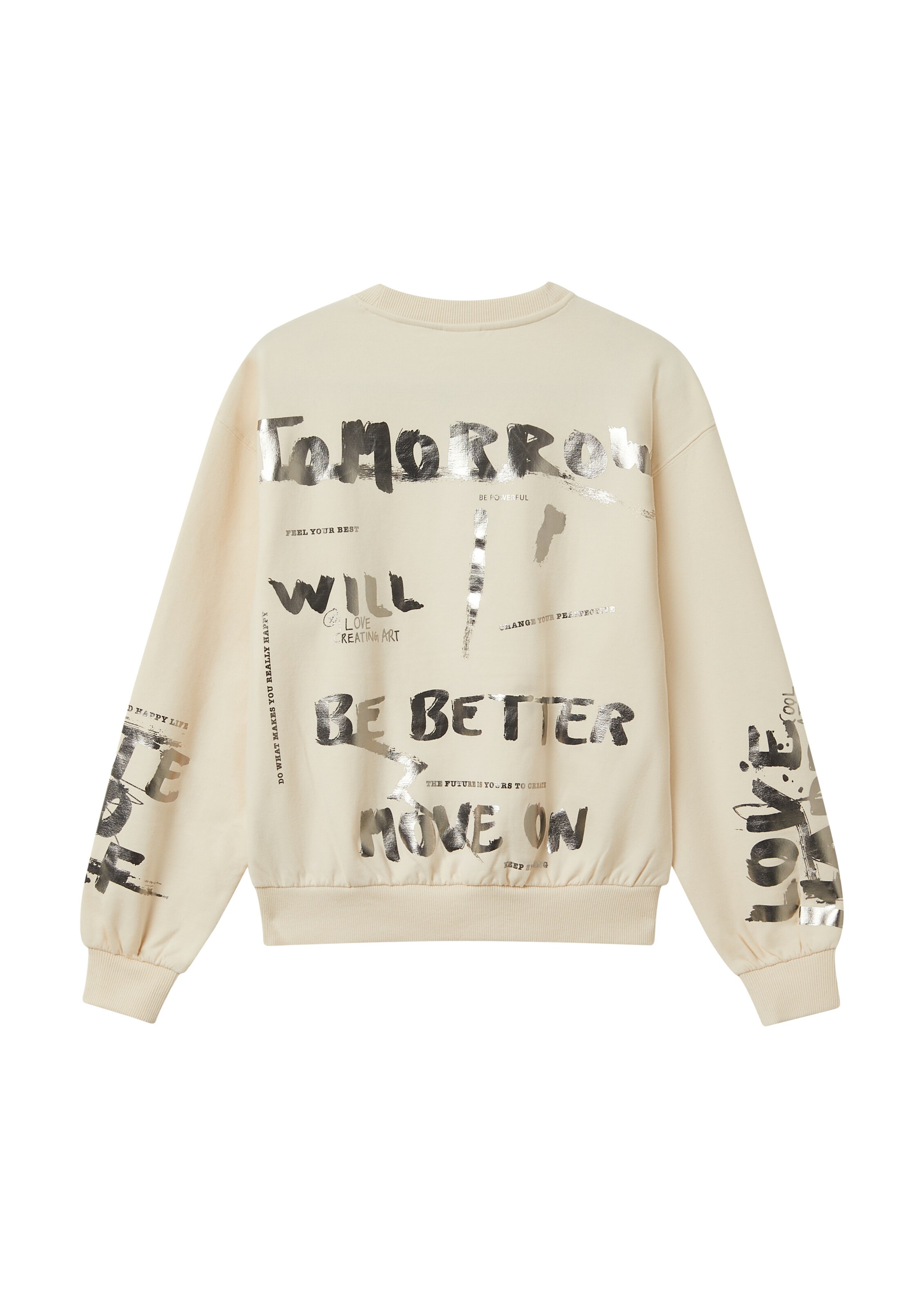 s.Oliver Sweatshirt in Beige