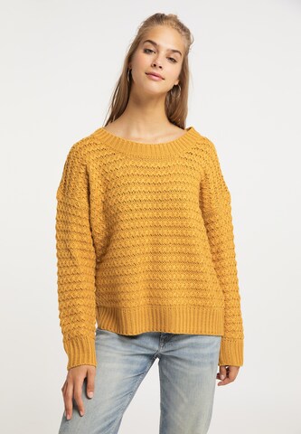 MYMO Sweater in Yellow: front