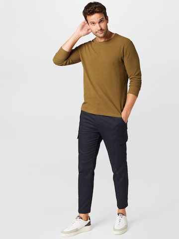 Coupe slim Pantalon cargo BURTON MENSWEAR LONDON en bleu