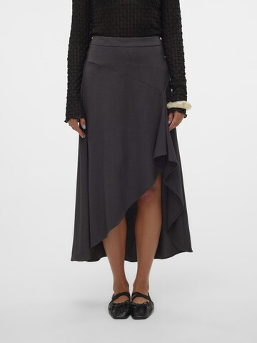 VERO MODA Rok 'INA' in Grijs: voorkant