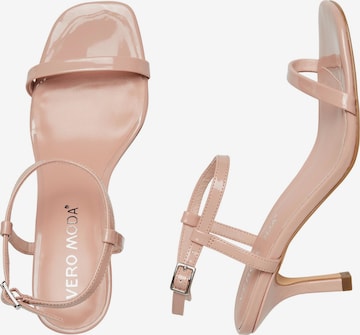 VERO MODA Strap Sandals 'Lya' in Pink