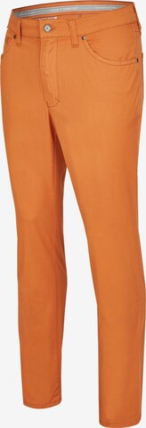 CLUB OF COMFORT Slimfit Hose 'HENRY-X5107' in Orange