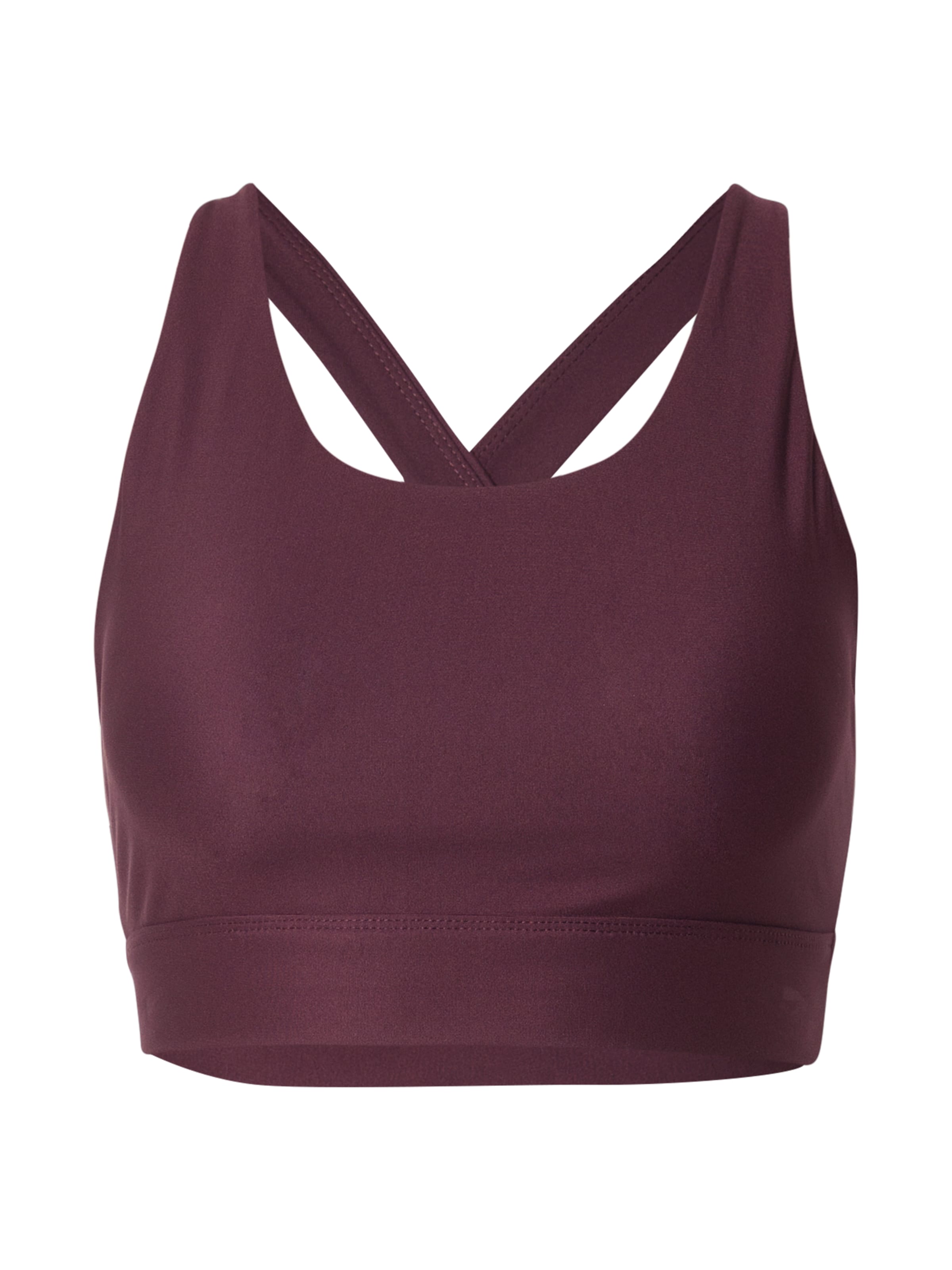 Fabletics Bustier Sports-BH i rød: forside