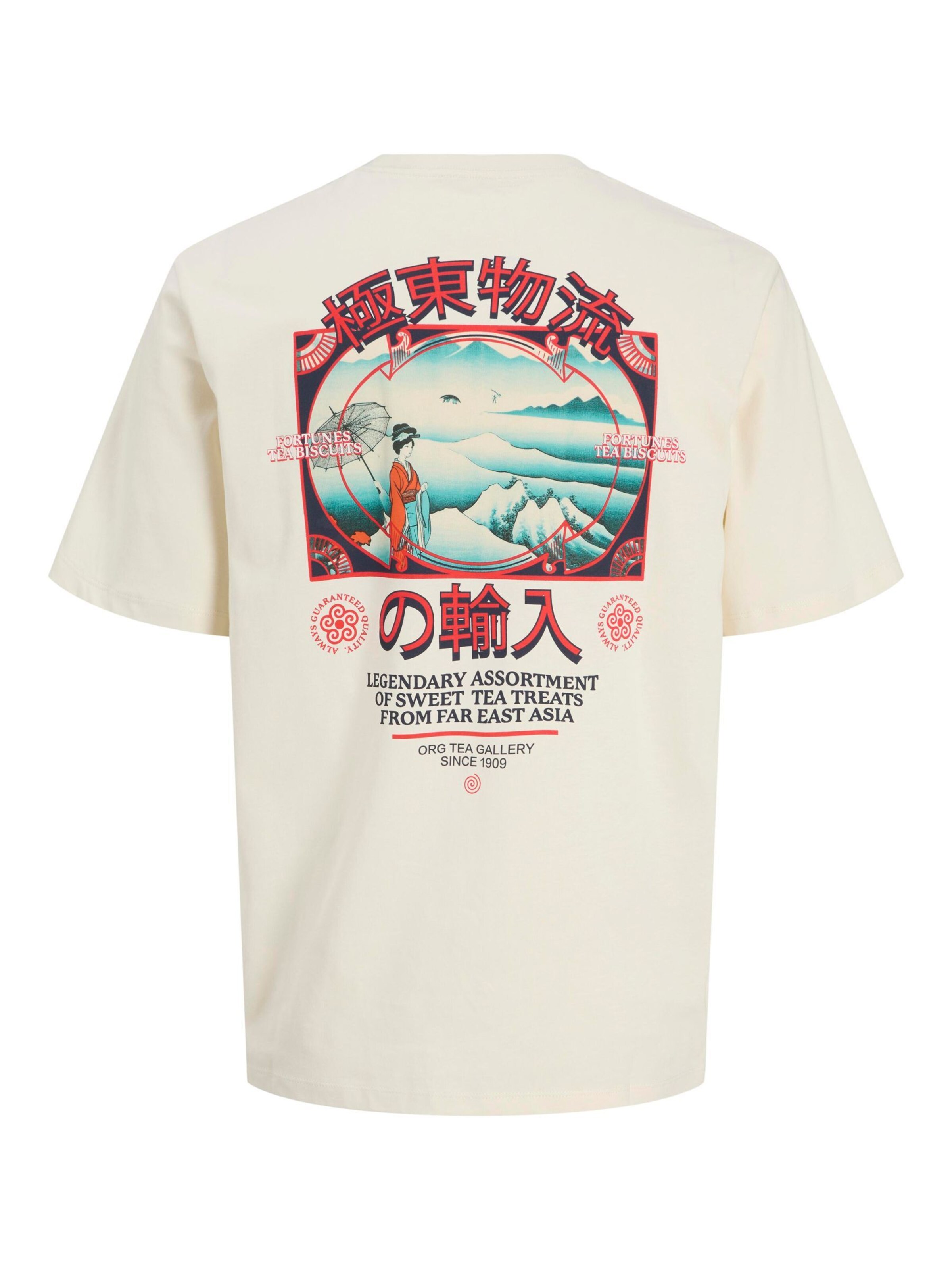 JACK & JONES - Camiseta 'JORSoutheast Gallery' en blanco