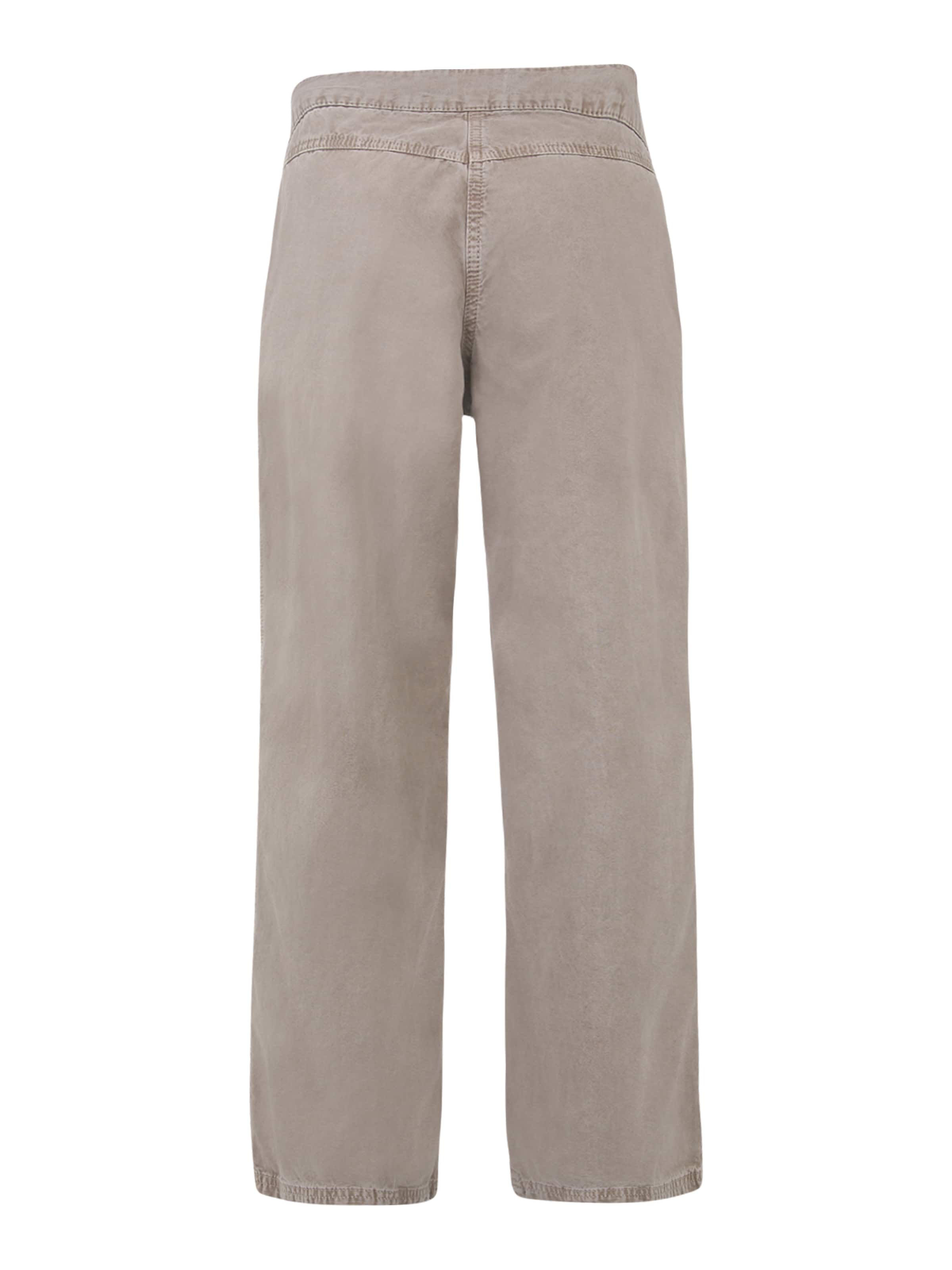 TOPSHOP Petite Широка кройка Панталон в сиво