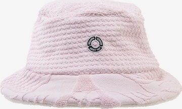 ABOUT YOU REBIRTH STUDIOS Hat 'Easy Breezy' in Pink: front