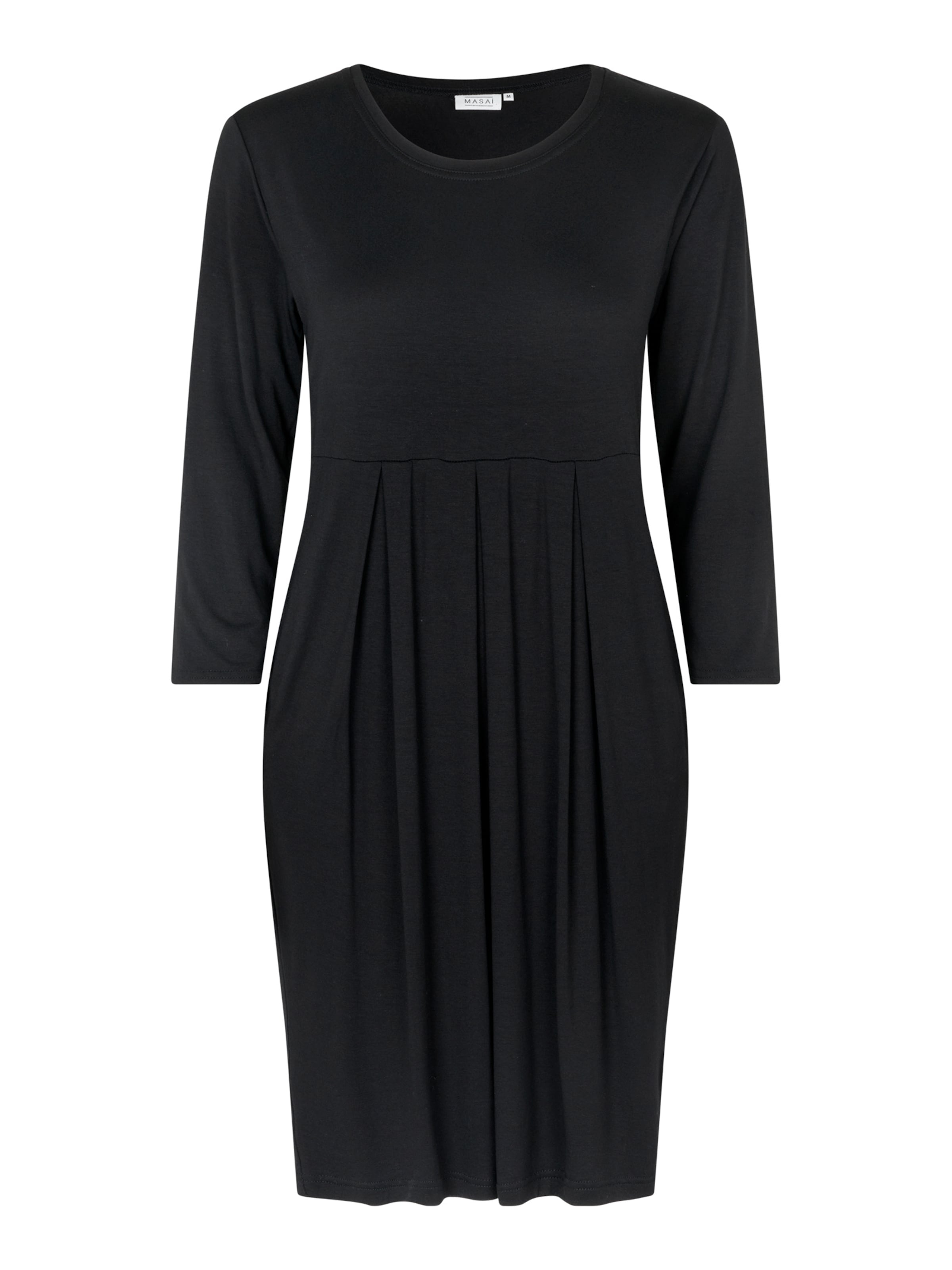 Robe 'Noma' Masai en noir : devant