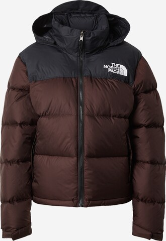 THE NORTH FACE Zimná bunda '1996 Retro Nuptse' - Hnedá: predná strana