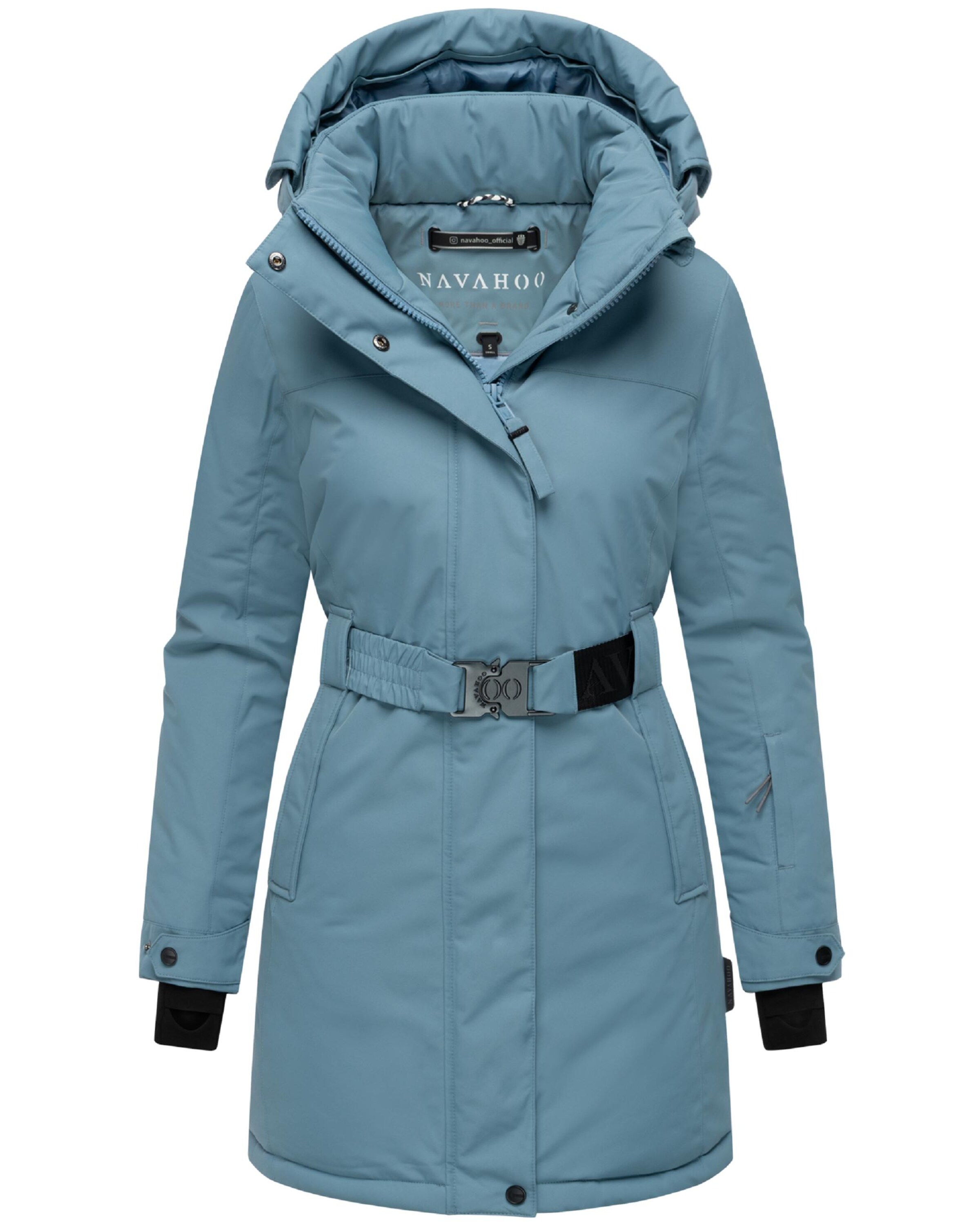 Manteau d’hiver 'Frostkuss 14' NAVAHOO en bleu