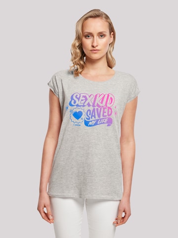 T-shirt 'Sex Education Sex Kid Blend Netflix TV Series' F4NT4STIC en gris : devant