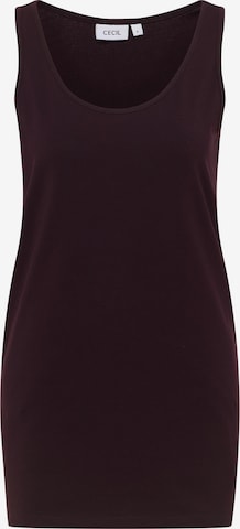 CECIL Top in Purple: front