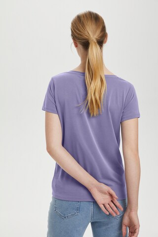 T-shirt SOAKED IN LUXURY en violet