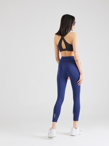 ADIDAS PERFORMANCE Skinny Workout Pants 'DailyRun' in Blue