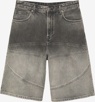 Pull&BearLoosefit Traperice - siva boja: prednji dio