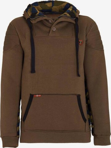 CIPO & BAXX Sweatshirt in Bruin: voorkant