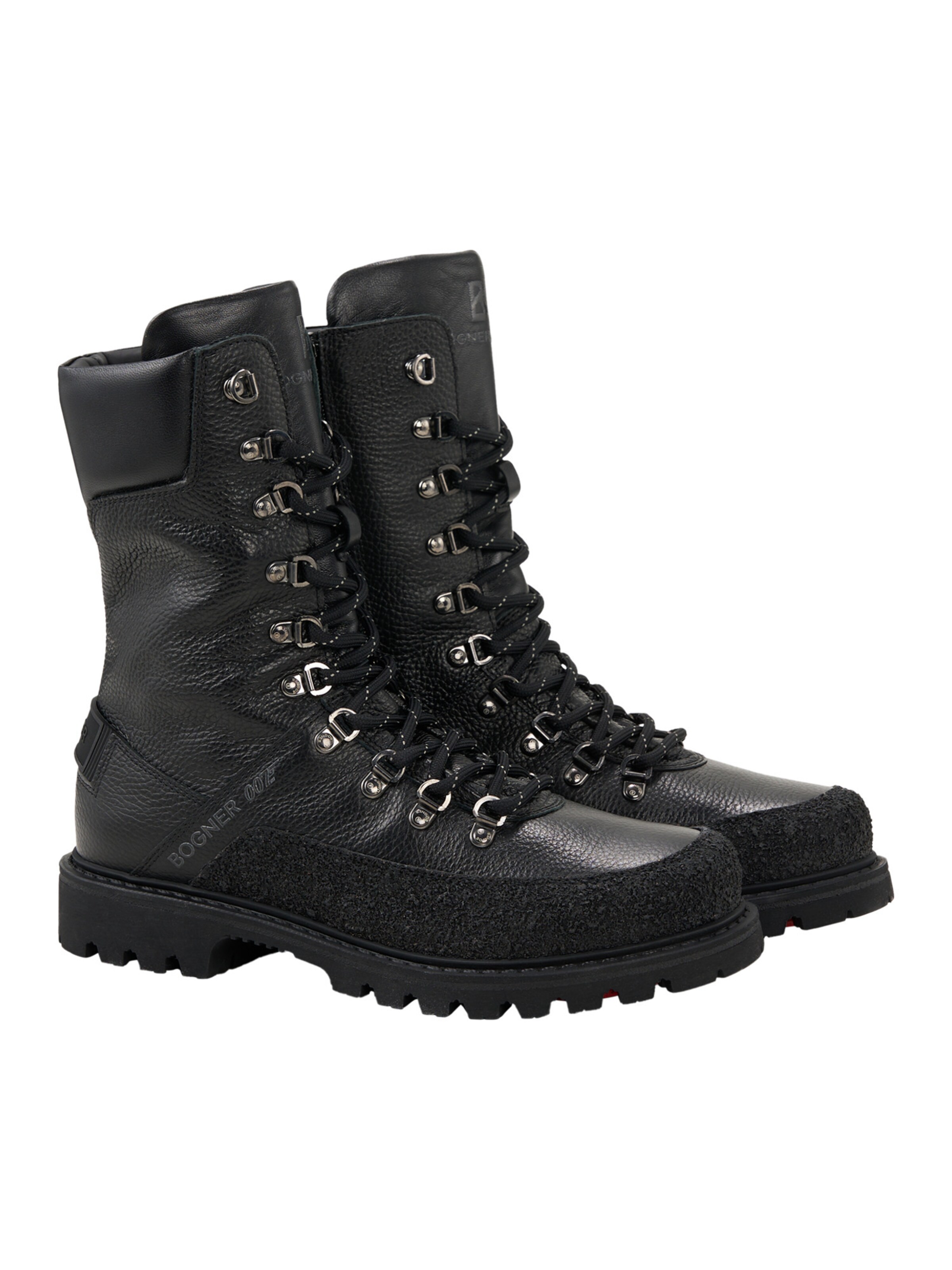 BOGNER Schnürstiefel  'Helsinki 007' in Schwarz