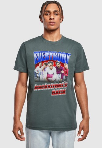 Merchcode Shirt 'Backstreet Boys - Everybody' in Groen: voorkant