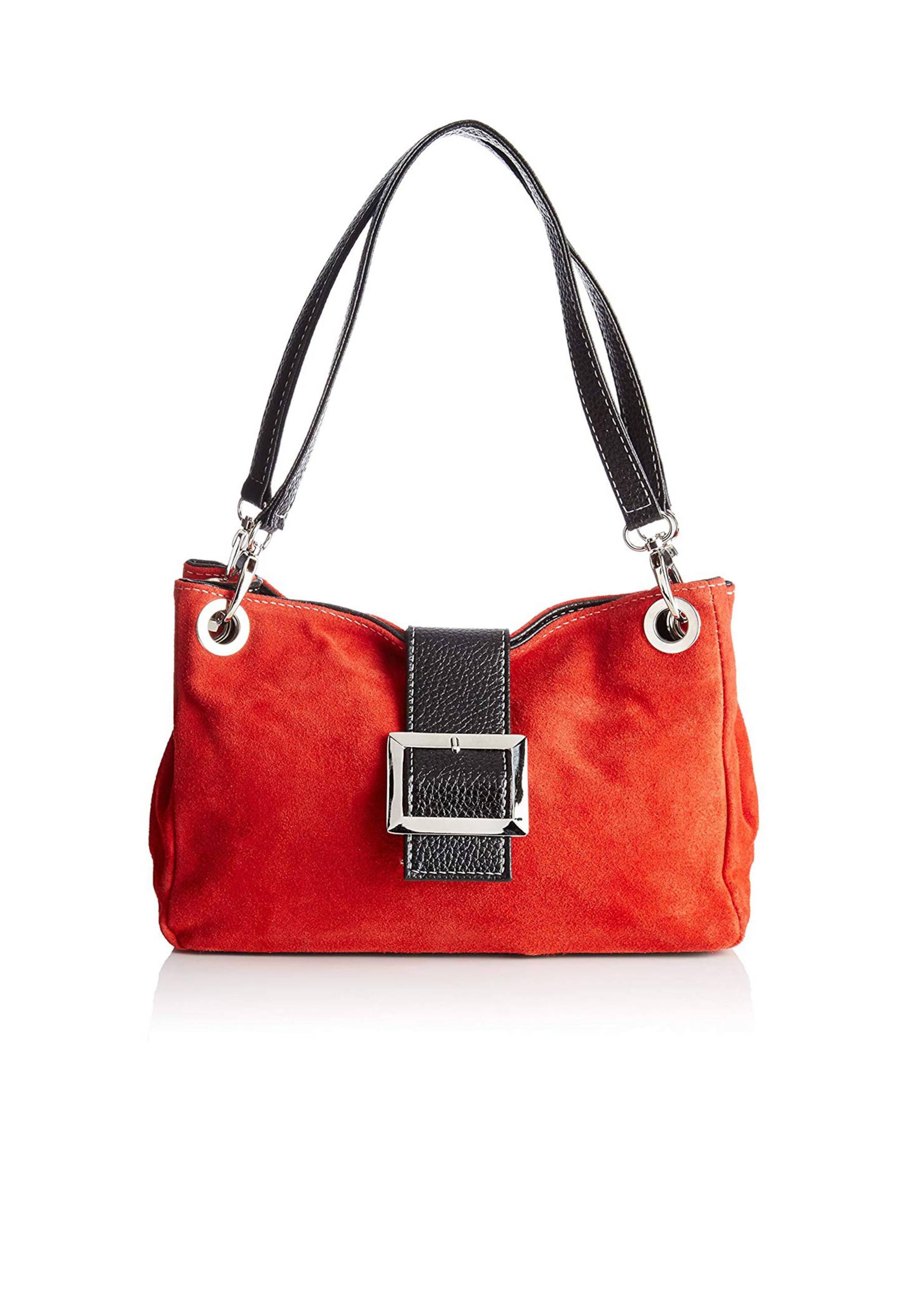 CHICCA BORSE Clutch in Rot: Vorderseite