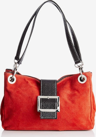 CHICCA BORSE Clutch in Rot: Vorderseite