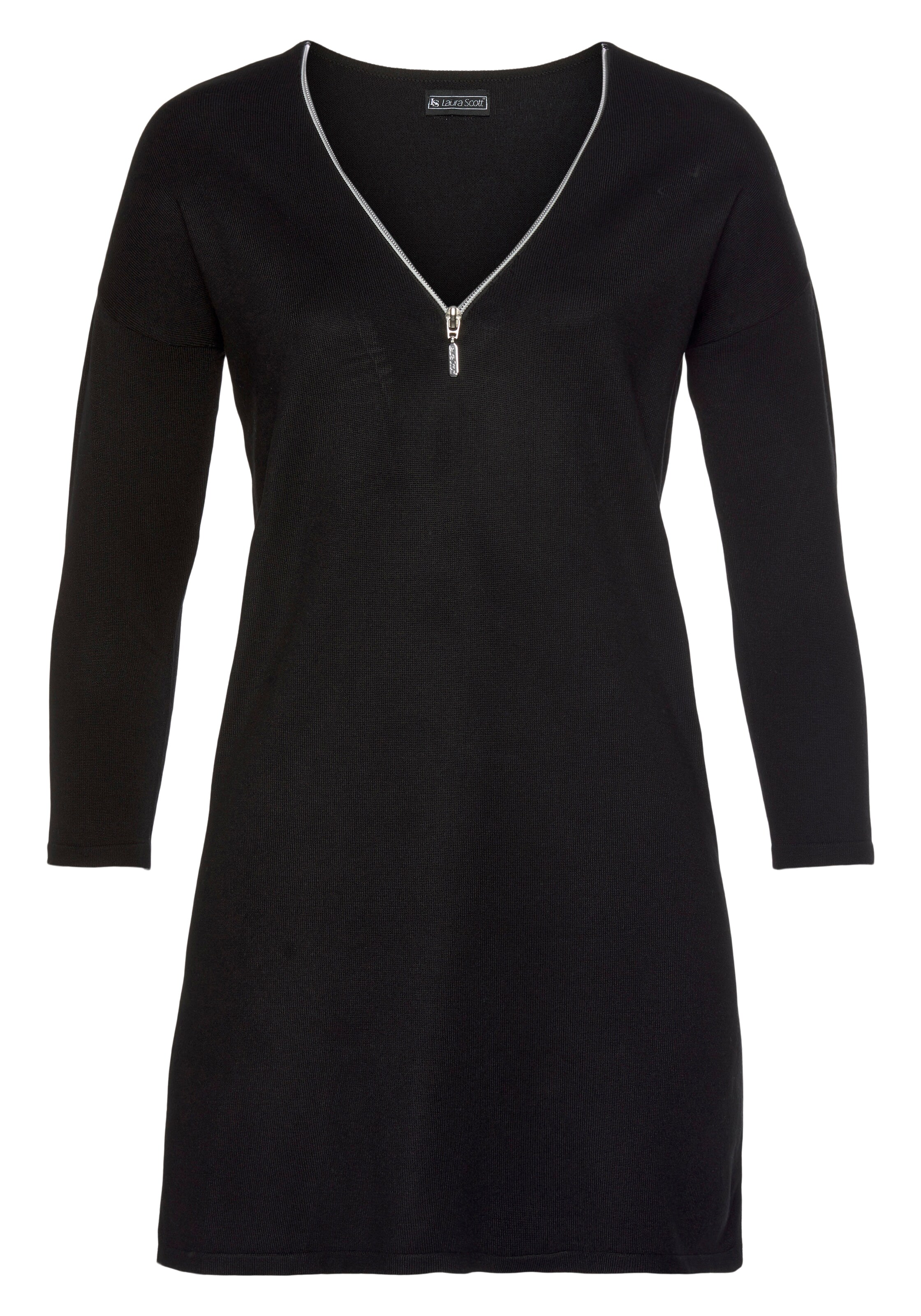LAURA SCOTT Sweater in Black: front