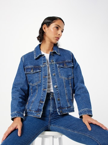 Veste mi-saison OBJECT en bleu : devant