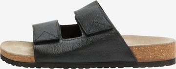 SELECTED HOMME - Zapatos abiertos 'Bastian' en negro: frente