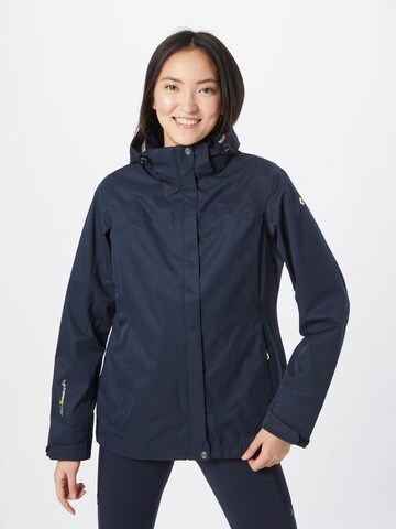 KILLTEC Outdoor Jacket 'KOS 133' in Blue: front