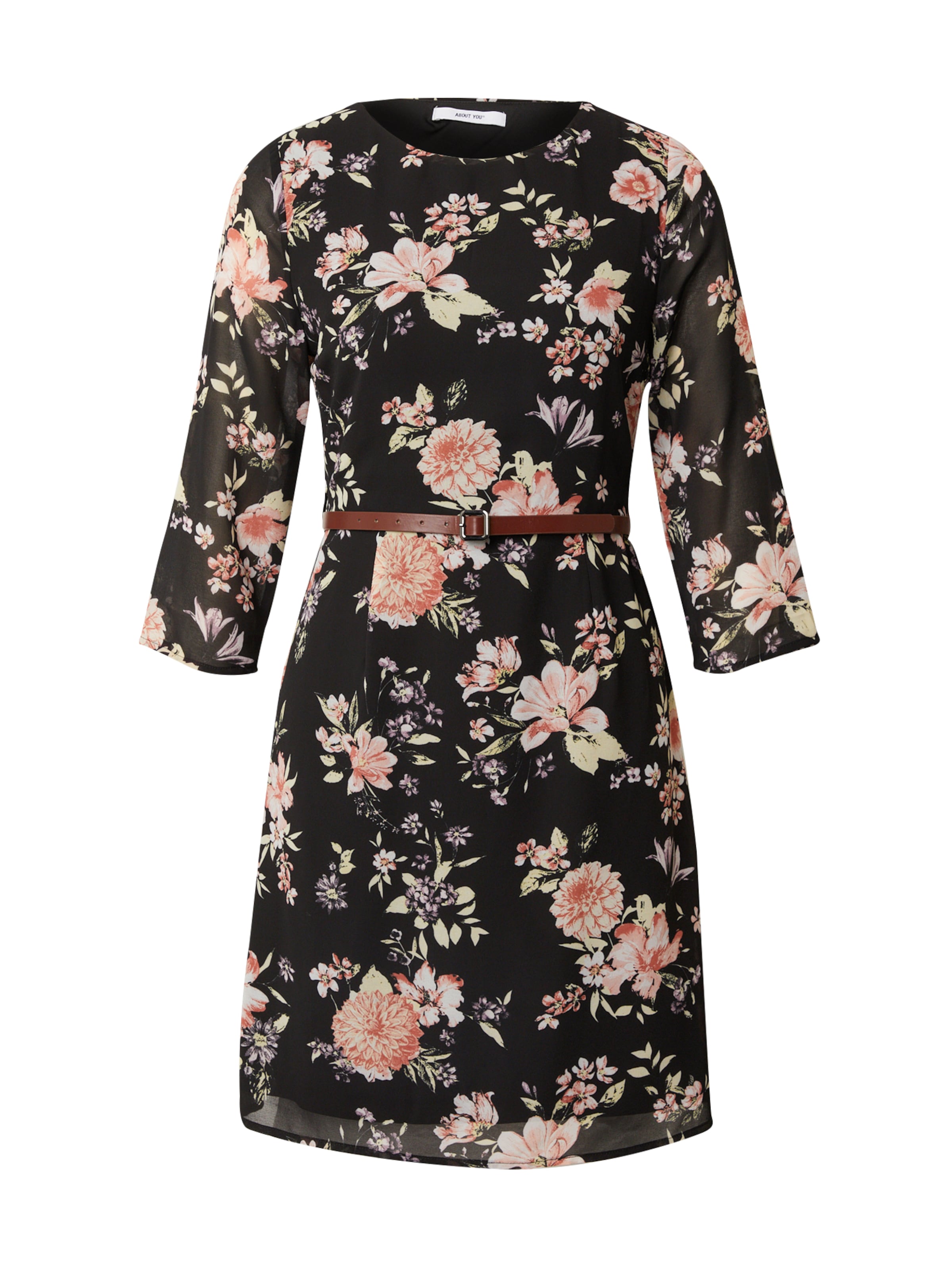 ABOUT YOU Šaty – černá: přední strana