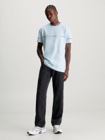 T-Shirt Calvin Klein Jeans en bleu