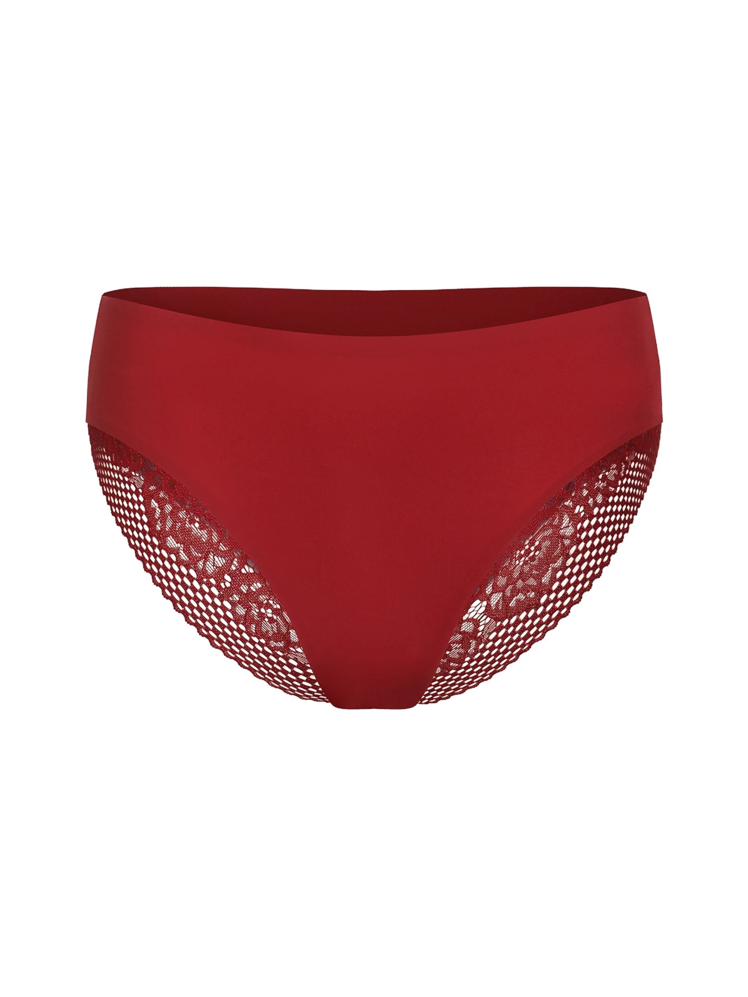 cfab Slip 'Slip mit Spitze' in Red: front