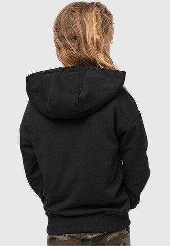 Urban Classics Zip-Up Hoodie in Black