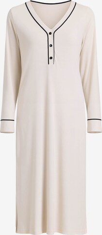 Goldenbay Nightgown ' Oleander ' in White: front