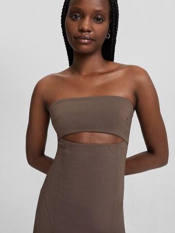 Bershka Dress in Brown