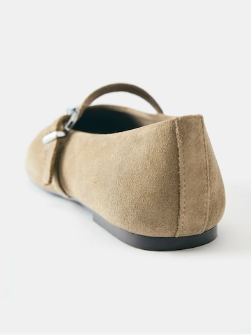 Ballerines Pull&Bear en beige