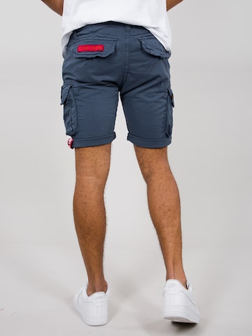 Regular Pantalon cargo ALPHA INDUSTRIES en bleu