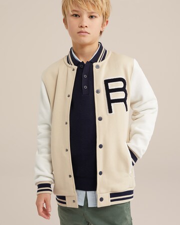 WE Fashion Between-season jacket in Beige