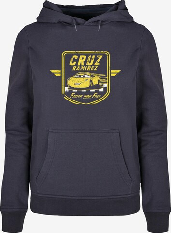 ABSOLUTE CULT Sweatshirt 'Cars - Cruz Ramirez' in Blau: predná strana