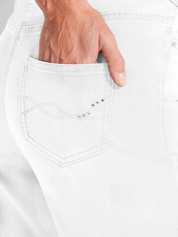 Goldner Wide leg Jeans in Wit