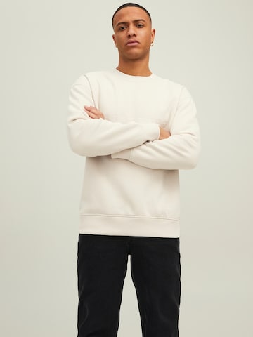 JACK & JONES Sweatshirt 'Copenhagen' in Beige: predná strana