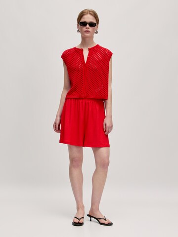 EDITED Loose fit Pants 'Mara' in Red