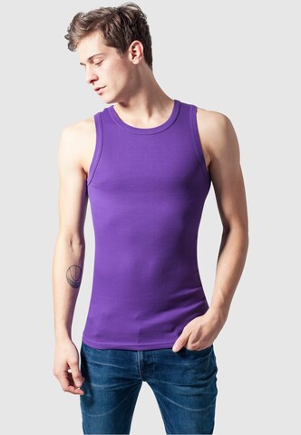 T-Shirt Urban Classics en violet : devant