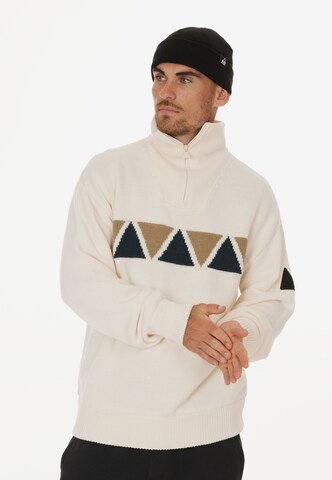 SOS Sweater 'Aboda' in White: front