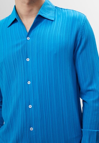 Regular fit Camicia di Antioch in blu