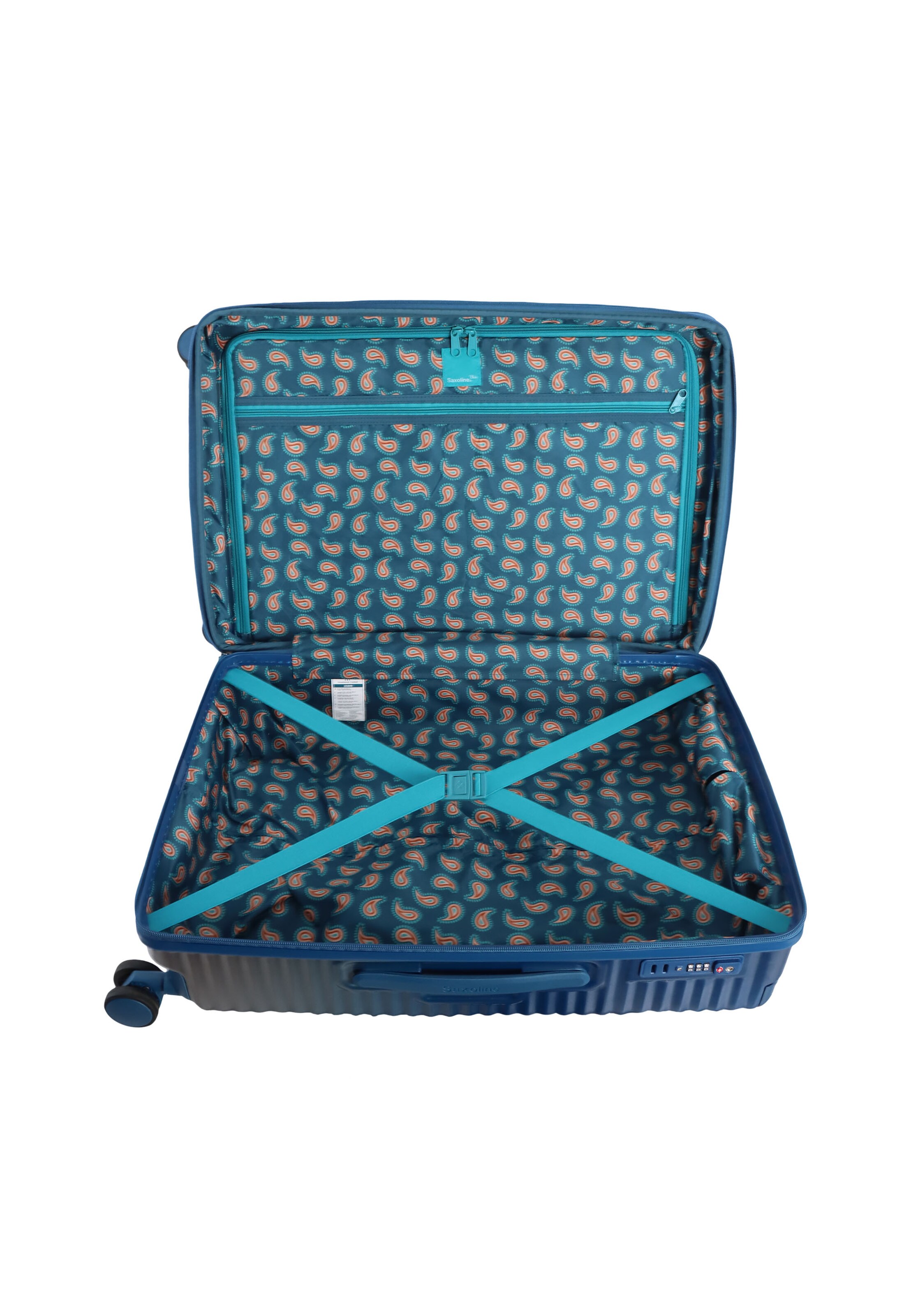 Saxoline Suitcase 'Elite' in Blue