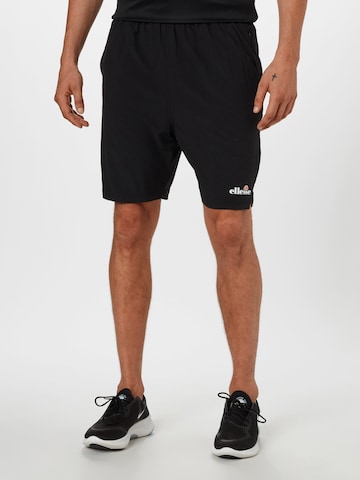 Regular Pantalon de sport 'Vivaldi' ELLESSE en noir : devant