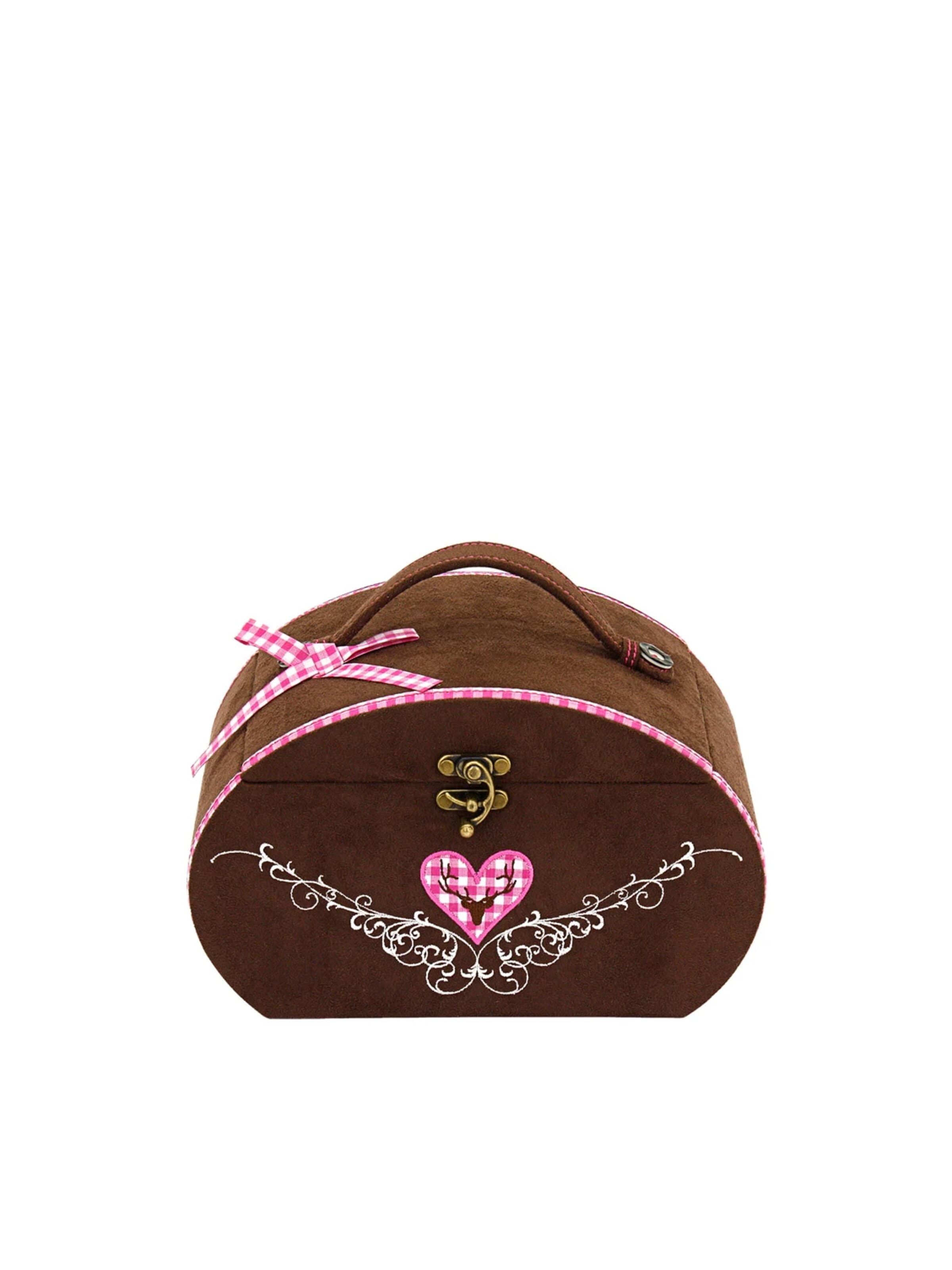 Friedrich23 Etui 'BAVARIA Schmuckkasten'‌‌‌‌‌‌‌‌‌‌ in Pink: Vorderseite